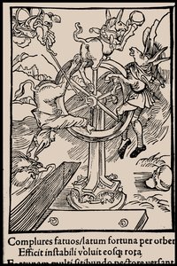 Illustrasjon til boken Ship of Fools av Sebastian Brant, 1497. av Unbekannt