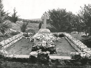 Imbabani, stedet der Prince Imperial falt, 1895. av Unbekannt
