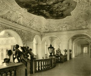 Imperial trapp, St Florian Monastery, Sankt Florian, Øvre Østerrike, c1935. av Unbekannt