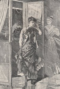 I Came a Storm of Wind, Rain and Spray - og Portia The Galaxy, An Illustrated ..., desember 1869. av Unbekannt