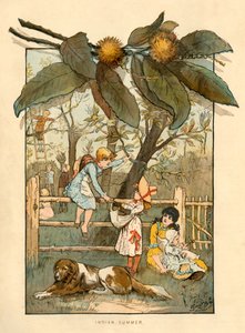 Indisk sommer, 1883. av Unbekannt