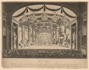 Helvete, 1700-tallet. av Unbekannt
