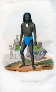Innbyggere i Tikopia, 1848 av Unbekannt