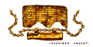 Innskrevet amulett, 1923 av Unbekannt