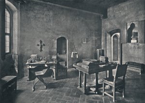 Interiør, Palazzo Davanzati, 1928 av Unbekannt