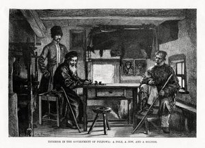 Interiør i regjeringen i Pultowa, sentrale Ukraina, 1879 av Unbekannt