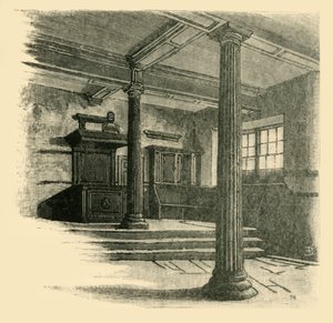 Interiør av Grammar School, 1898. av Unbekannt