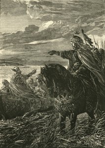 Intervju mellom John Zimisces og Sviatoslaf, 969 AD, 1890. av Unbekannt