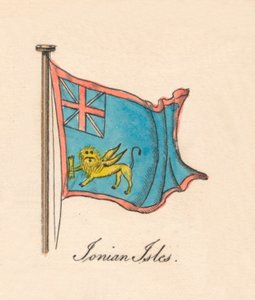 Joniske øyer, 1838 av Unbekannt