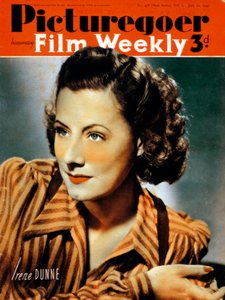 Irene Dunne 1898-1990, amerikansk skuespillerinne, 1940 av Unbekannt