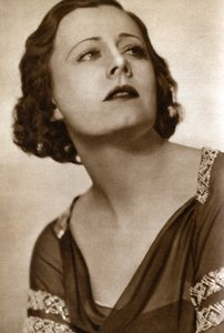 Irene Dunne , amerikansk skuespillerinne, 1933 av Unbekannt
