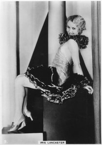 Iris Lancaster, skuespillerinne, c1938 av Unbekannt