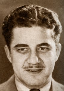Irving Asher, filmprodusent og administrerende direktør for britiske prosjekter for Warner Brothers, 1933 av Unbekannt