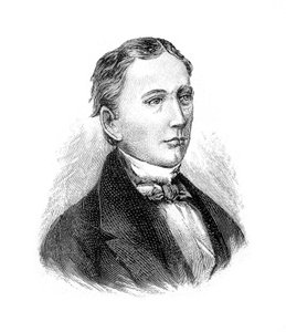 Isaac Pitman , britisk oppfinner fra 1800-tallet av et system med stenografi, 1900 av Unbekannt