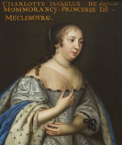 Isabelle Angélique de Montmorency 1627-1695, hertuginne av Mecklenburg-Schwerin, ca 1665. av Unbekannt