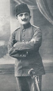 Ismail Enver Pasha Enver Pasha 1881-1922, osmansk militæroffiser, c1914 av Unbekannt