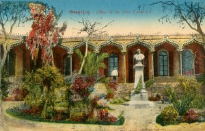 Ismailia - Office of the Suez Canal Co., c1918-c1939. av Unbekannt