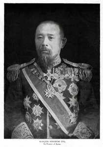 Ito Hirobumi, første statsminister i Japan, 1908 av Unbekannt