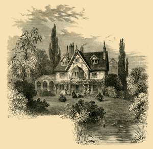 Ivy Cottage, Highgate, 1825, c1876. av Unbekannt