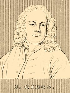 J. Gibbs, 1682-1754, 1830. av Unbekannt