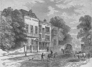 Jack Straws Castle, Hampstead, London, ca 1900 1911 av Unbekannt