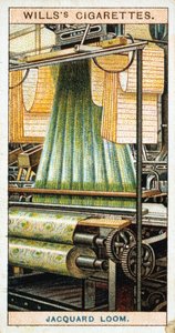 Jacquard kraftvevstol, 1915 av Unbekannt