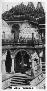 Jain-tempelet, Ahmedabad, India, c1925 av Unbekannt