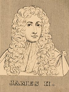 Jakob II, 1633-1701, 1830. av Unbekannt