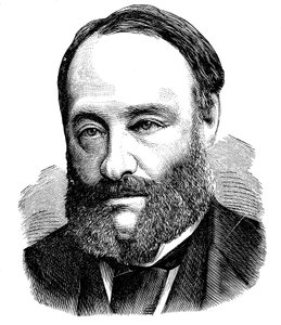 James Prescott Joule , engelsk fysiker, 1875 av Unbekannt