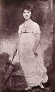 Jane Austen, c1789, 1919 av Unbekannt