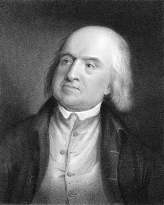 Jeremy Bentham , engelsk sosial reformator og filosof av Unbekannt