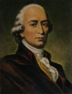 Johann Gottfried Herder 1744-1803. - Maleri etter Graefle, 1934. av Unbekannt