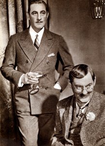 John 1882-1942 og Lionel 1878-1954 Barrymore, amerikanske scene- og filmskuespillere av Unbekannt