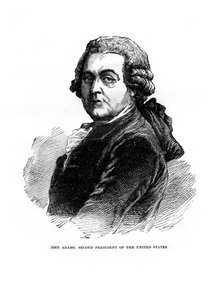 John Adams, den andre presidenten i USA, 1872 av Unbekannt
