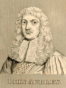 John Aubrey, 1626-1697, 1830. av Unbekannt