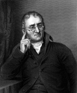 John Dalton, engelsk kjemiker, c1860 av Unbekannt
