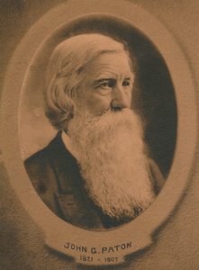 John Gibson Paton 1824-1907, skotskfødt protestantisk misjonær, ca 1910-tallet av Unbekannt