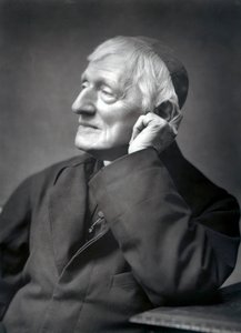 John Henry Newman , britisk kardinal, sent på 1800-tallet av Unbekannt