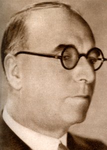 John Maxwell, styreleder og administrerende direktør for British International Pictures, 1933 av Unbekannt