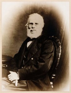 John Stringfellow, engelsk pionerflyger, ca 1880 av Unbekannt