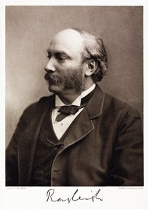 John William Rayleigh , britisk fysiker, ca 1910-1920 av Unbekannt
