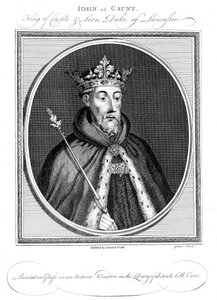 John of Gaunt, hertug av Lancaster 1340-1399 av Unbekannt