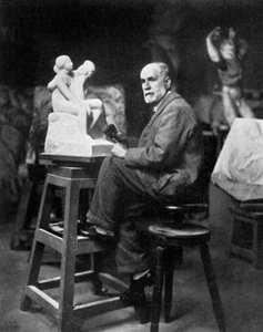 Joseph-Antoine Bernard 1866-1931, fransk billedhugger, 1931 av Unbekannt