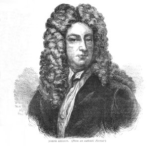 Joseph Addison , engelsk forfatter og politiker, c1870 1878 av Unbekannt