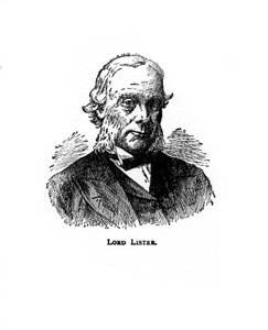 Joseph Lister, britisk kirurg, 1900-tallet av Unbekannt