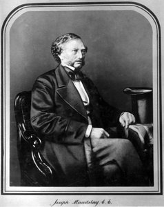 Joseph Maudslay, engelsk ingeniør, ca 1850 av Unbekannt