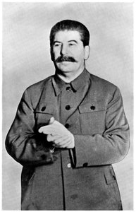 Joseph Stalin 1879-1953, sovjetisk leder, 1900-tallet av Unbekannt