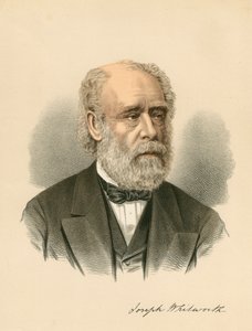Joseph Whitworth , britisk ingeniør og oppfinner, c1880 av Unbekannt