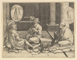 Joseph in Prison kopi, 1600-tallet. av Unbekannt