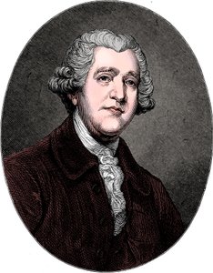 Josiah Wedgwood, engelsk industrimann og keramiker fra 1700-tallet, ca 1880. av Unbekannt